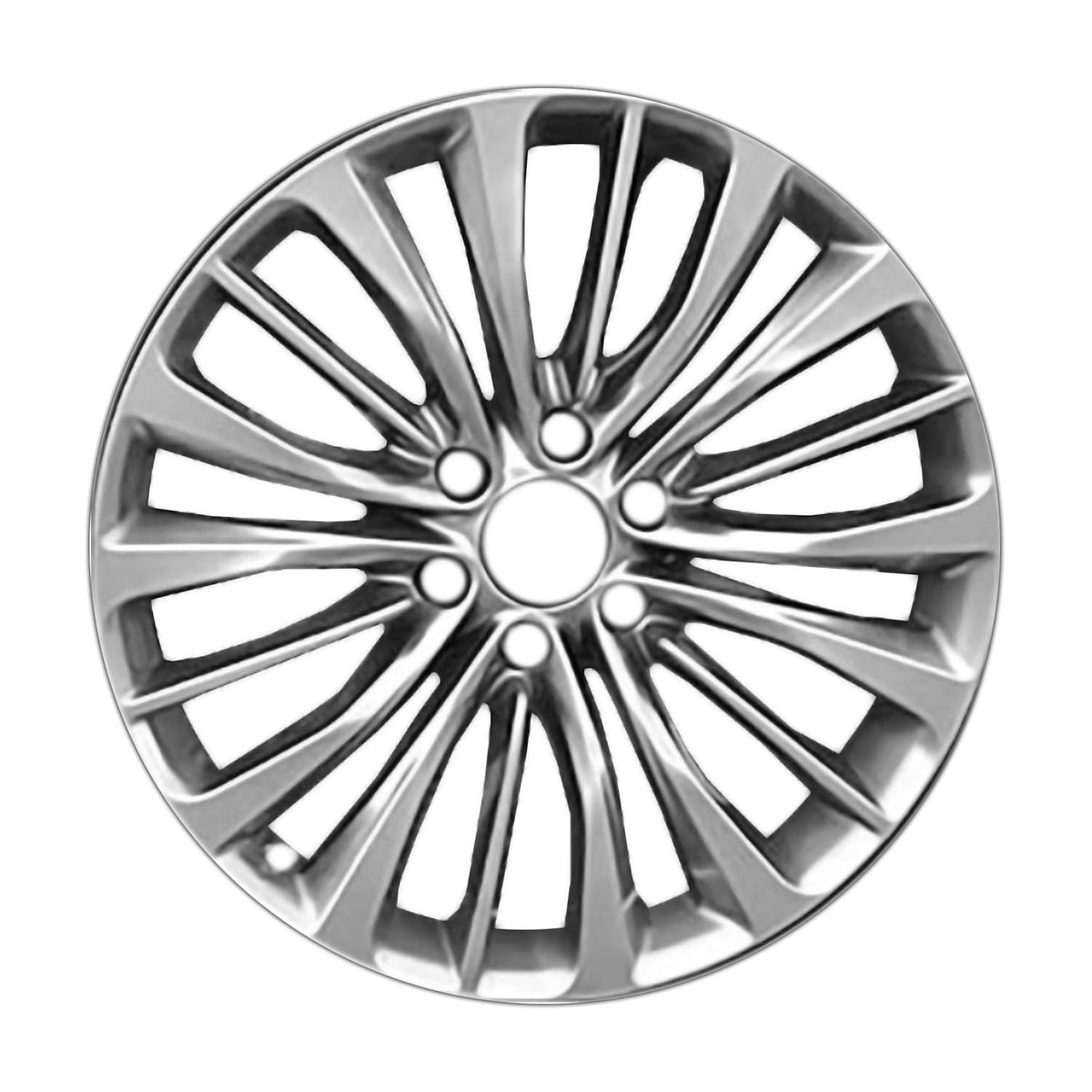 22" x 8" Infiniti Qx80 2018 2019 2020 2021 OEM Wheel Rim Hyper Silver 73807