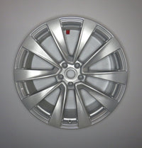 Silver 22 x 9 Alloy FRONT Factory OEM Wheel Rim 2022 2023 Tesla Model X 95349 photo 1