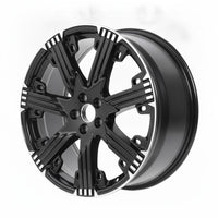Nissan Murano 2025 2026 94113 aluminum OEM wheel rim 21 x 8 Black Flange photo 3