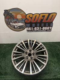 20" x 8.5" Cadillac XT4 2024 2025 Factory OEM Wheel Rim 95805 CNC Charcoal photo 2