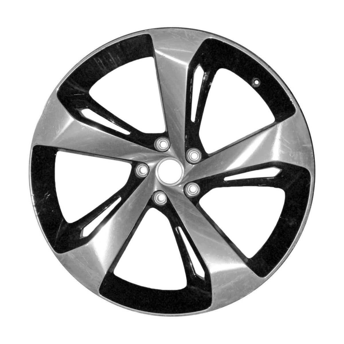 22" x 10" Bentley Bentayga 2019 Factory OEM Wheel Rim Polished Black 96565
