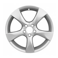 Mercedes SLK250 SLK350 85250 aluminum OEM rim 18 x 8.5 Silver REAR photo 1