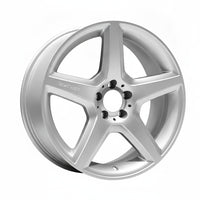 Mercedes CLS55 CLS63 AMG 06 07 08 65375 OEM wheel rim 19 x 8.5 Silver FRONT photo 2