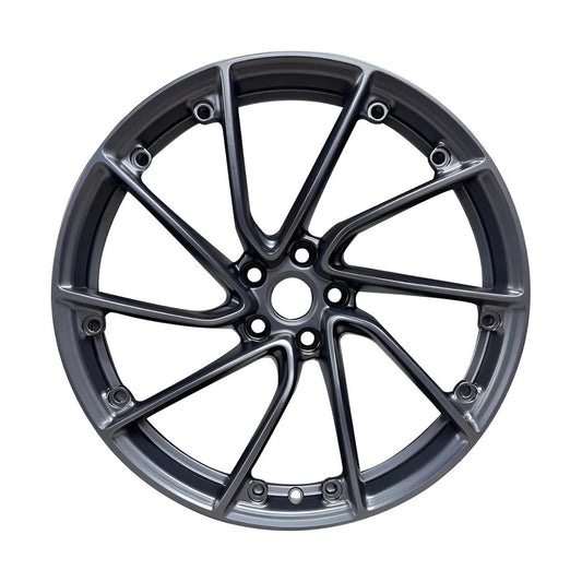 Tesla Model 3 2024 2025 2026 94081 aluminum OEM rim 20 x 9 Matte Charcoal FRONT