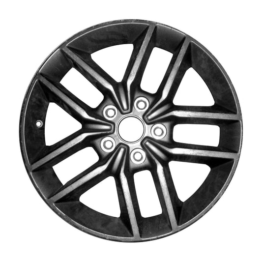 18" x 8" Jeep Grand Cherokee 2017 2018 2019 OEM Wheel Rim Polish Charcoal 09164