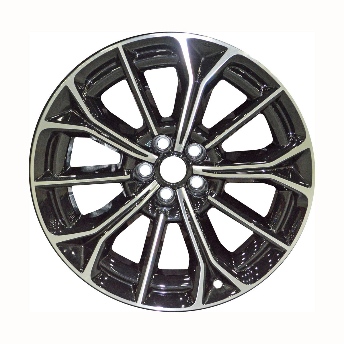 21" x 9.5" Mazda Cx70 2025 Factory OEM Wheel Rim Machined Black 94158