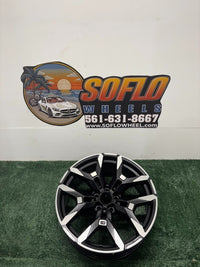19" x 8" BMW 340i M340i 2025 Factory OEM Wheel Rim Machined Satin Black 94171 photo 2