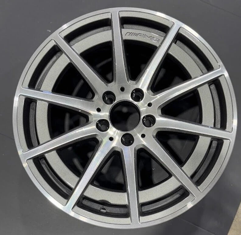 18" x 9.5" Mercedes-Benz C63 2020 2021 Rear Factory OEM Wheel Rim 85702