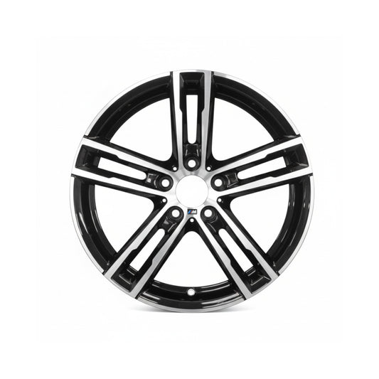 BMW M240I 2018 2019 2020 2021 86512 aluminum OEM rim 18 x 7.5 CNC Black FRONT