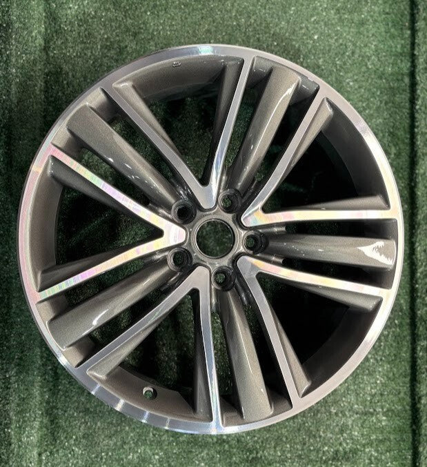 19" x 8.5" Infiniti Q50 2014-2018 OEM Wheel Rim CNC Charcoal D0C004GA3B 73766