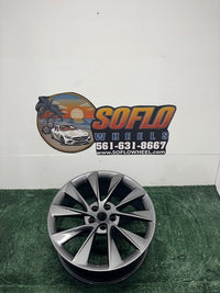 21x8.5 Front Tesla Model S Turbine 2018 2019 2020 2021 OEM Wheel Rim 106651900B photo 2