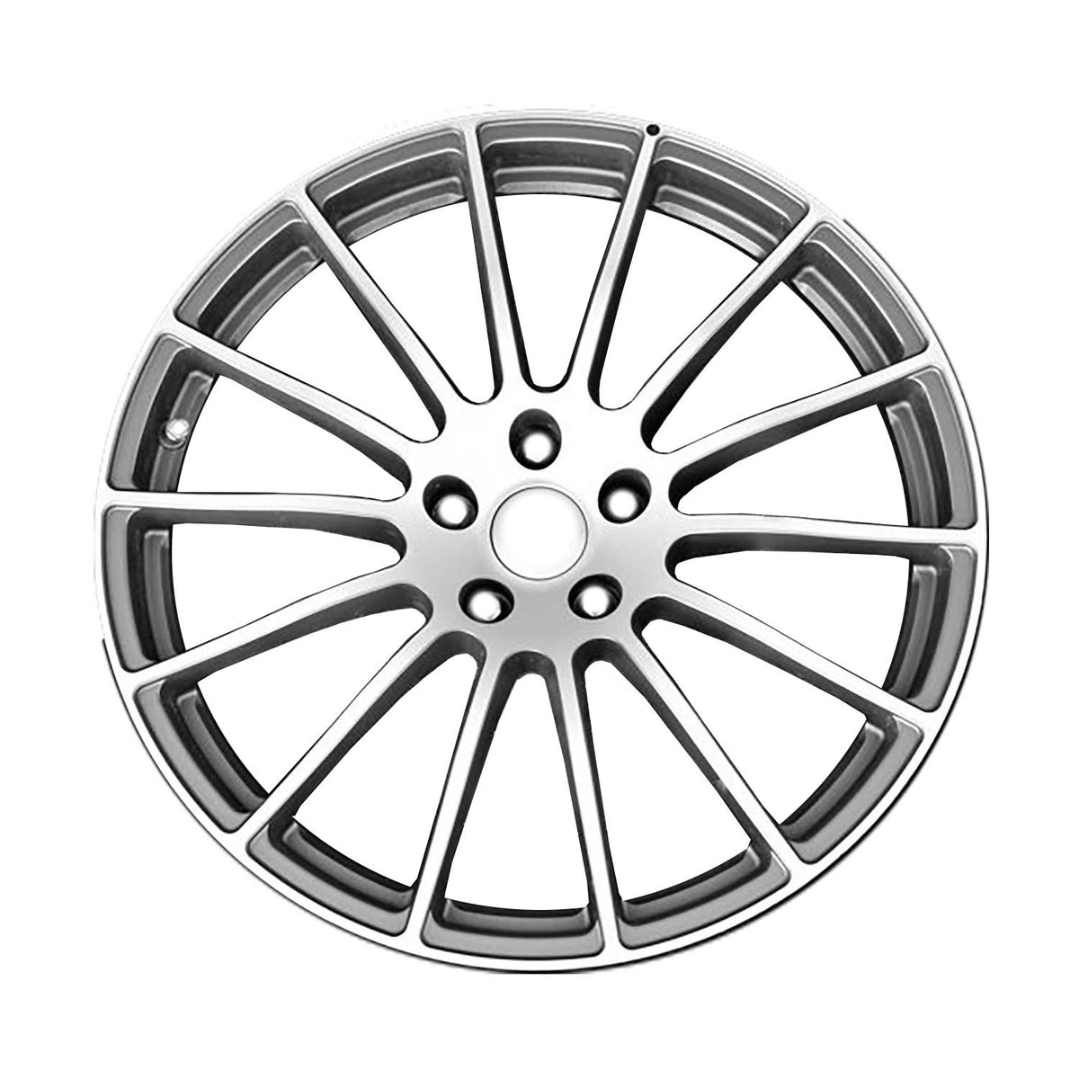 2017-2018 Maserati Ghibli 20x10.5" Machined Medium Charcoal OEM Wheel Rim 96604