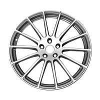 2017-2018 Maserati Ghibli 20x10.5" Machined Medium Charcoal OEM Wheel Rim 96604 photo 1