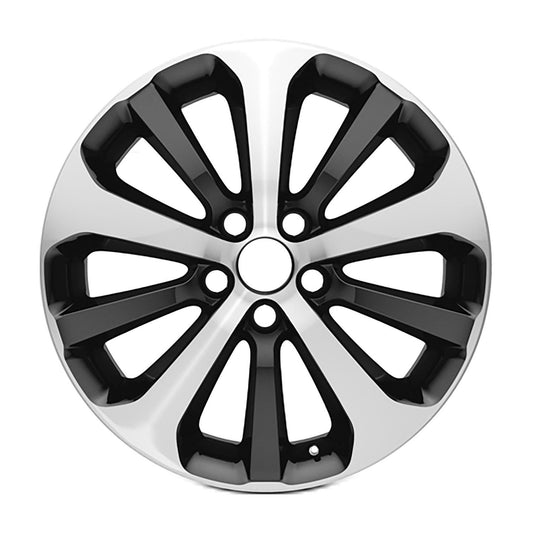 18" x 7.5" Kia Sorento 2016 2017 2018 Factory OEM Wheel Rim Machined Black 74736
