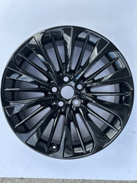 20" x 8.5" Lexus LS500 LS500h 2018-2024 Factory OEM Wheels Rim 74370 Gloss BLK photo 1