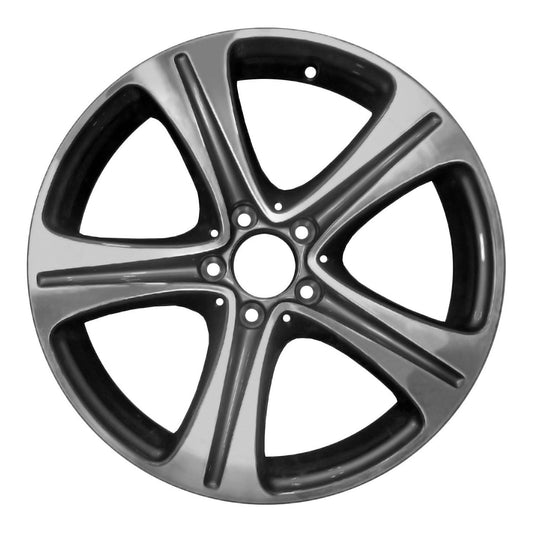 18" x 8" Mercedes-Benz E450 2019 Factory OEM Wheel Rim Machined Silver 85536