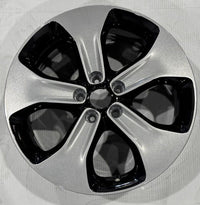 Polish Black 18x7 Jeep Compass 2017 2018 2019 2020 2021 Alloy OEM Wheel Rim 9190 photo 1
