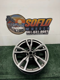 22" x 9.5" FRONT BMW X5 X6 2019 2020 2021 2022-2024 Factory OEM Wheel Rim 86470 photo 2