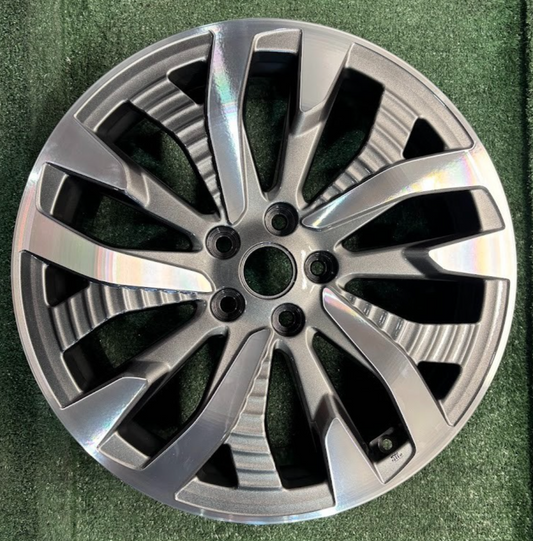 19" x 7.5" Subaru Forester 2025 Factory OEM Wheel Rim 94033 CNC Charcoal