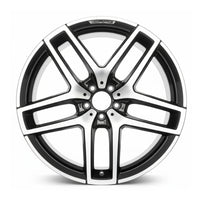 Mercedes ML63 GLE450 GLE43 15 - 18 85491 OEM wheel rim 21 x 11 CNC Black REAR photo 1
