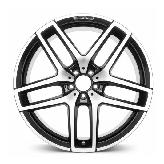 Mercedes ML63 GLE450 GLE43 15 - 18 85491 OEM wheel rim 21 x 11 CNC Black REAR