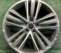 19" x 8.5" Infiniti Q50 2014-2018 OEM Wheel Rim CNC Charcoal D0C004GA3B 73766 photo 2