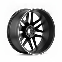 Mercedes GLE63 AMG 16 17 18 85498 OEM wheel rim 22 x 10 Black Flange FRONT photo 4