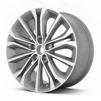 Hyundai Genesis G80 15 16 17 18 70870 aluminum OEM wheel rim 18 x 8 CNC Charcoal photo 3