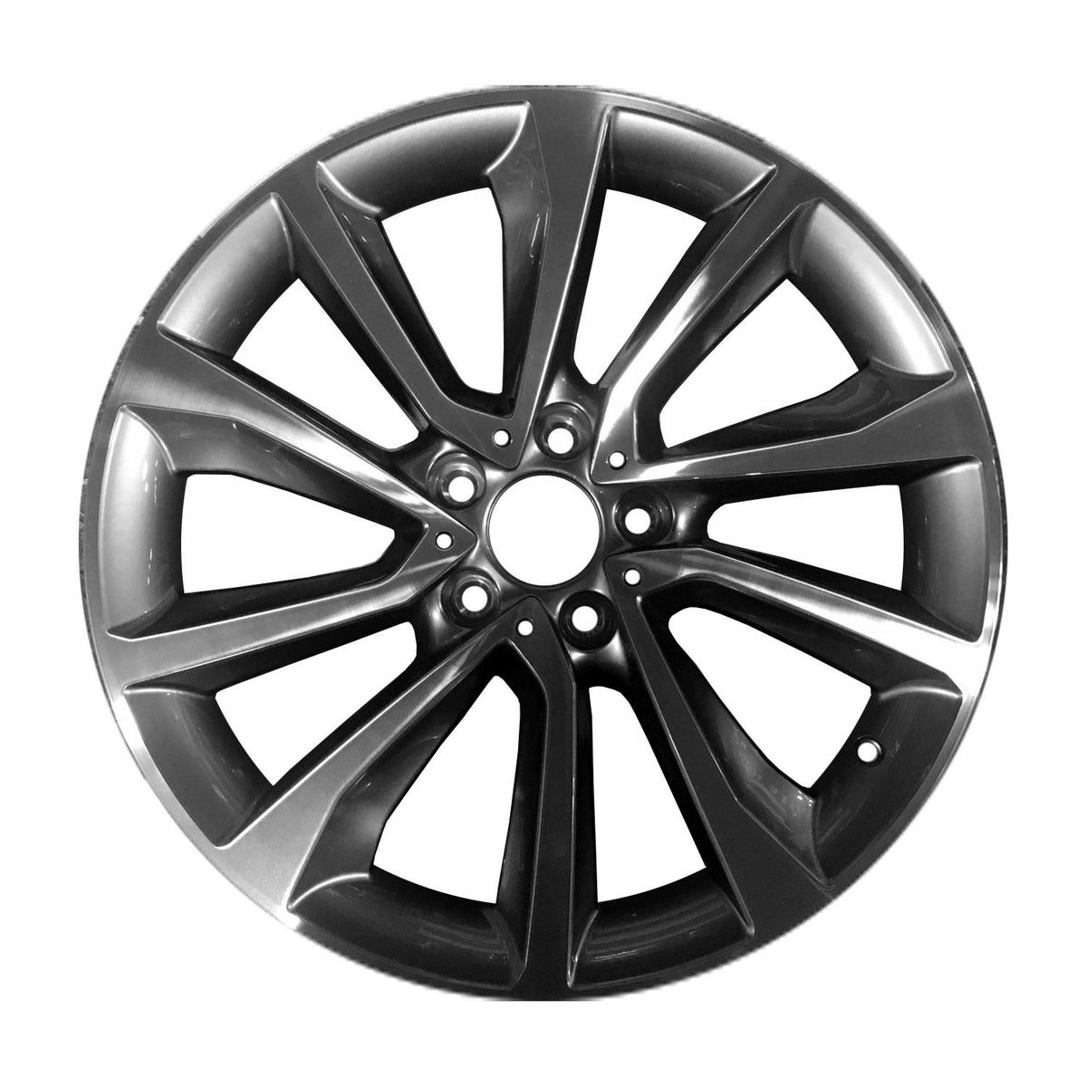 19" x 9" BMW X6 2015 2016 2017 Rear Factory OEM Wheel Rim Machined Silver 86259