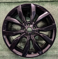 19" x 8" Ford Escape 2017 2018 2019 Factory OEM Wheel Rim 10112 Gloss Black photo 1