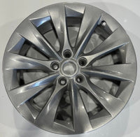 19x8 Tesla Model S Slipstream 2016 2017 2018 2019 2020 OEM Wheel Rim 105933700A photo 1