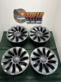 Staggered Set 21" Tesla Model Y Uberturbine 2020-2025 OEM Wheels Rims photo 2