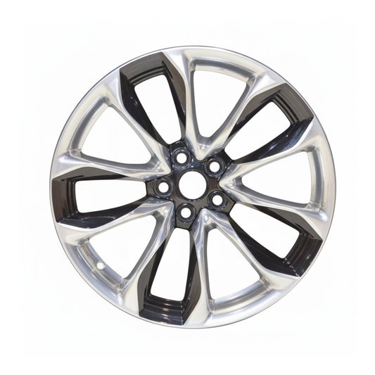Lexus LC500 LC500h 2018 2019 74362 OEM wheel rim 21 x 9.5 Polished Black Rear
