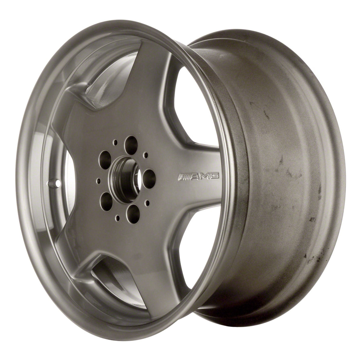 18" x 9.5" Mercedes-Benz S600 2001 2002 Rear OEM Wheel Rim Hyper Silver 65207
