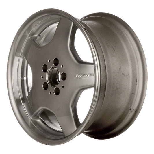 18" x 9.5" Mercedes-Benz S600 2001 2002 Rear OEM Wheel Rim Hyper Silver 65207
