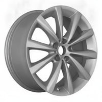 BMW 840i 2020 2021 86521 aluminum OEM wheel rim 18 x 9 Rear Bright Silver photo 2