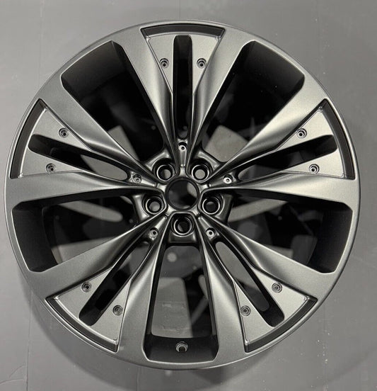 22" x 9" Jaguar F-Pace 2017-2023 Alloy Black Factory OEM Wheel RimT4A3797 59978