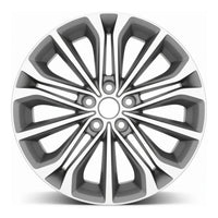 Hyundai Genesis G80 15 16 17 18 70870 aluminum OEM wheel rim 18 x 8 CNC Charcoal photo 1