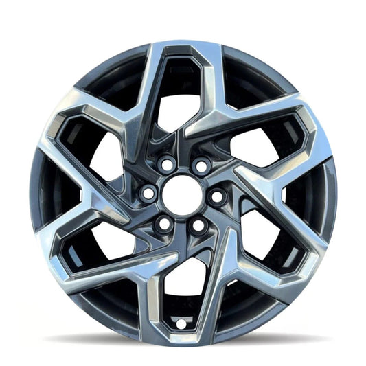 GMC Sierra 1500 22 23 24 25 26 14098 aluminum OEM rim 20 x 9 Polished Charcoal