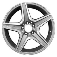 18" x 9" REAR Mercedes C63 2009 2010 2011 2012 2013 2014 2015 OEM Wheel Rim85060 photo 1