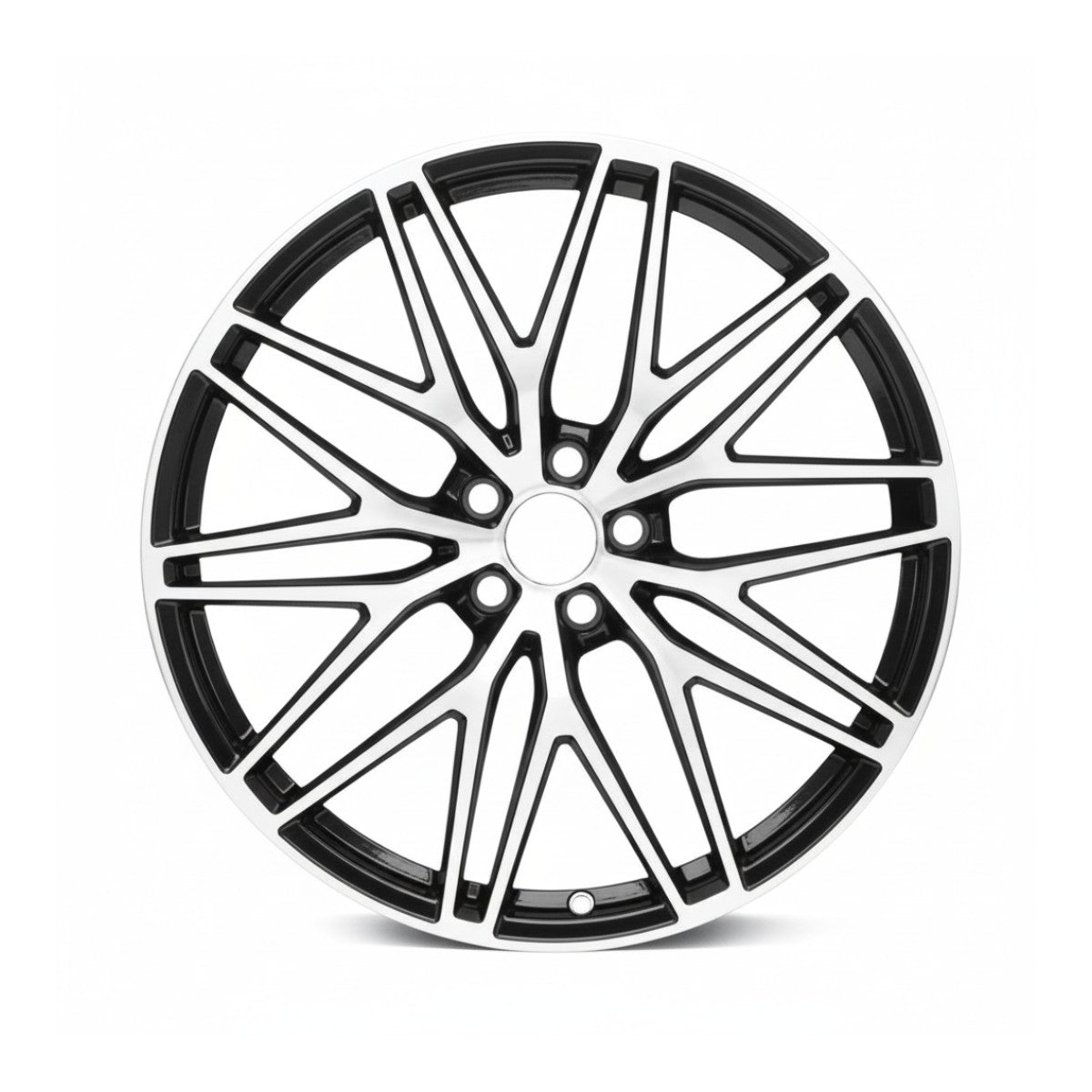 Porsche Macan 2022 2023 67242 aluminum OEM wheel rim 21 x 10 REAR CNC BLACK