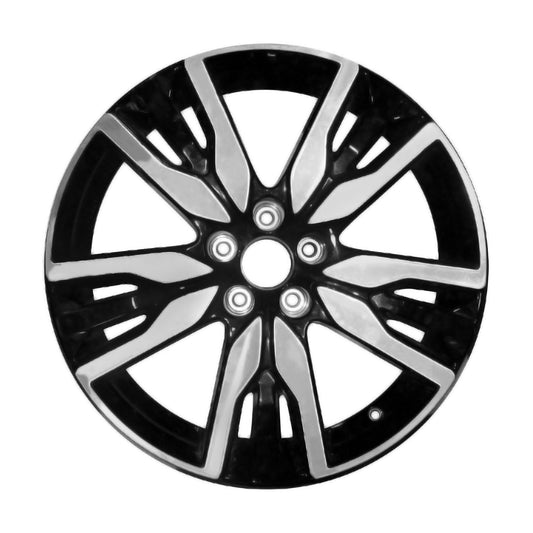 20" x 8" Honda Pilot 2019 2020 2021 Factory OEM Wheel Rim Machined Black 63149