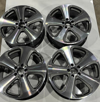 SET 19x8 Mercedes GLC350e GLC300 2016- 2023 OEM Wheel Rim A2534011000 Charcoal photo 1