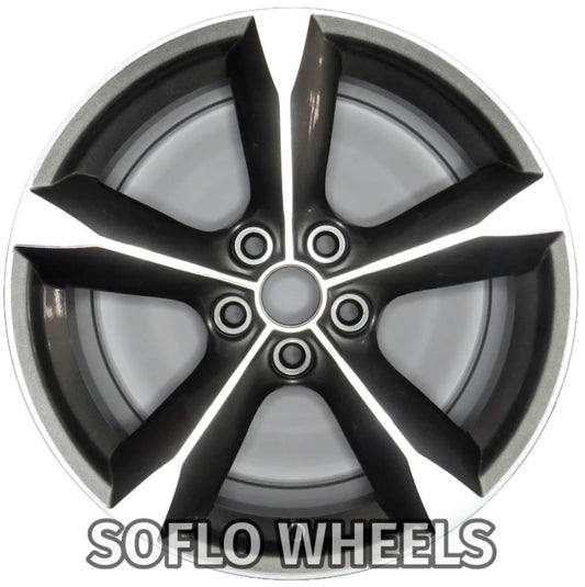 Cnc Charcoal 18" x 8" Alloy Factory Stock OEM Wheel Rim 2015 - 2023 Ford Mustang
