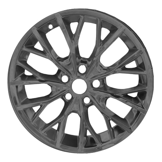 20" x 8.5" Jeep Grand Cherokee L 2021 2022 Factory OEM Wheel Rim Black 09288