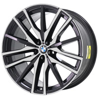 22" x 9.5" FRONT BMW X5 X6 2019 2020 2021 2022 2023 2024 OEM Wheel Rim 86471 photo 2