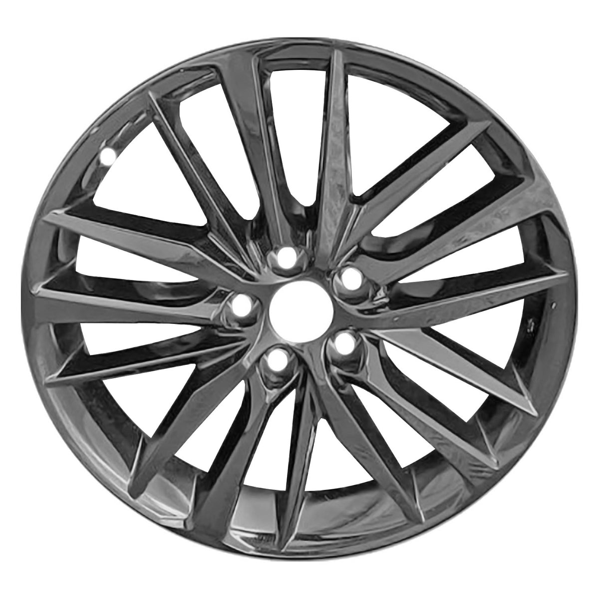 19" x 8" Toyota Camry Hybrid 2018 2019 2020 Factory OEM Wheel Rim Black 75222