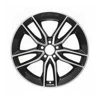 Mercedes E53 AMG 19 20 21 22 85660 aluminum OEM wheel rim 20 x 8 CNC Black FRONT photo 1