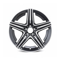 Mercedes GLC300 GLC350E 23 - 26 85914 aluminum OEM rim 20 x 8.5 CNC Black FRONT photo 1