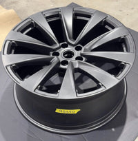 22 x 10 REAR 2022 2023 Tesla Model X Charcoal Alloy Factory OEM Wheel Rim 95350 photo 3
